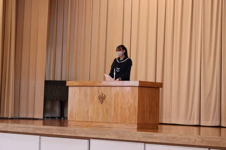 立会演説会が行われました