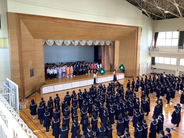 高校総合体育大会　激励会が行われました