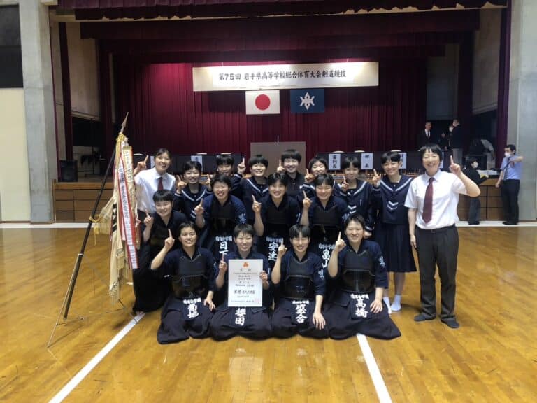 高総体剣道部　優勝！