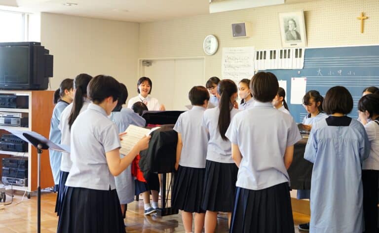 合唱コンに向けて響く歌声