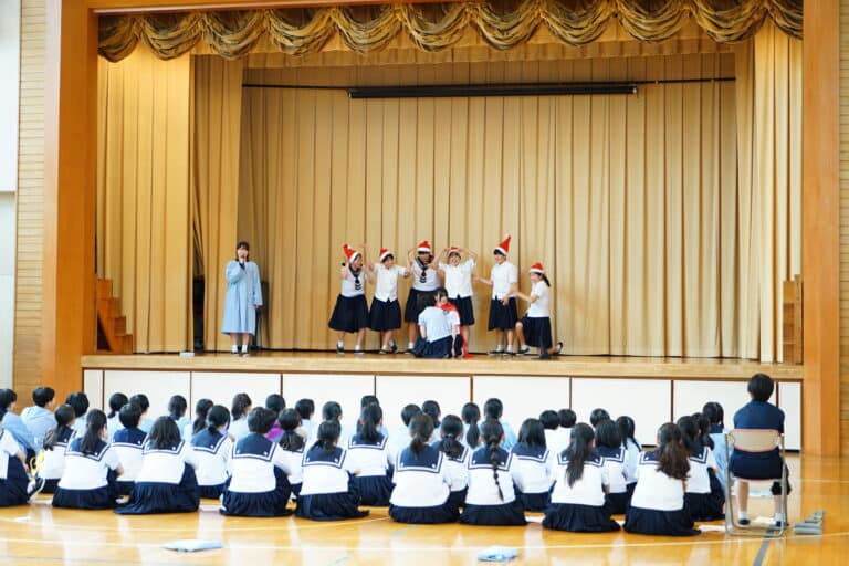 上智大学の皆さんと一緒に