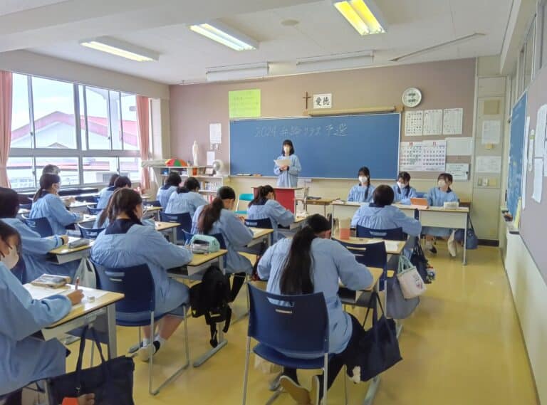 中学校弁論大会クラス予選