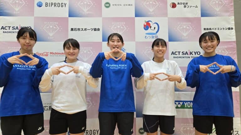 バドミントン県選抜として
