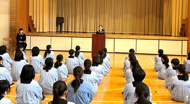 立会演説会を行いました