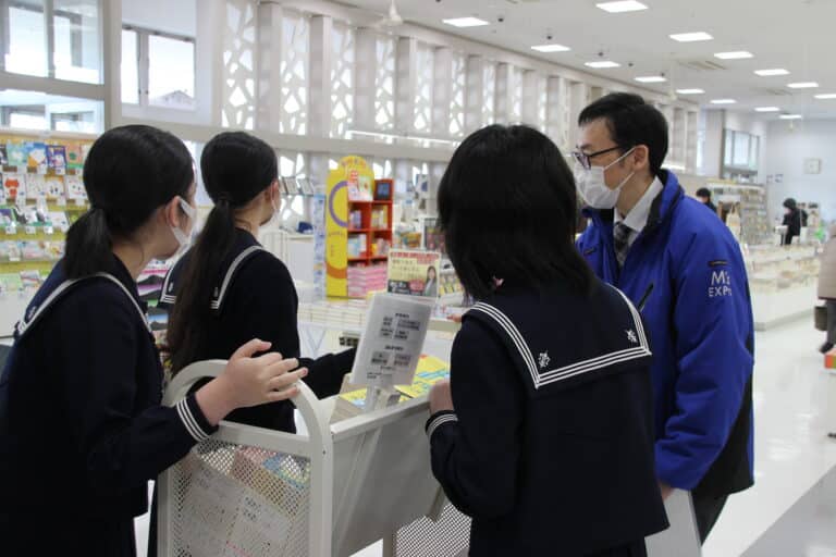 本屋での職場体験