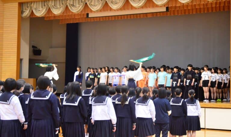 高総体激励会