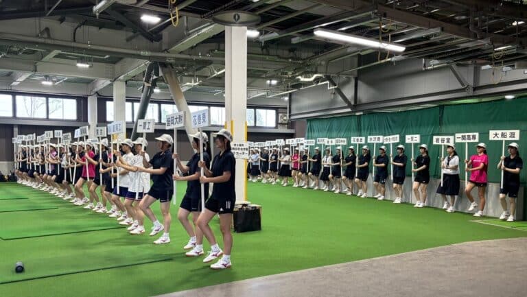高校野球開会式のリハーサルを行いました
