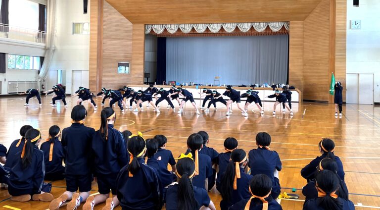 中学校体育祭を行いました